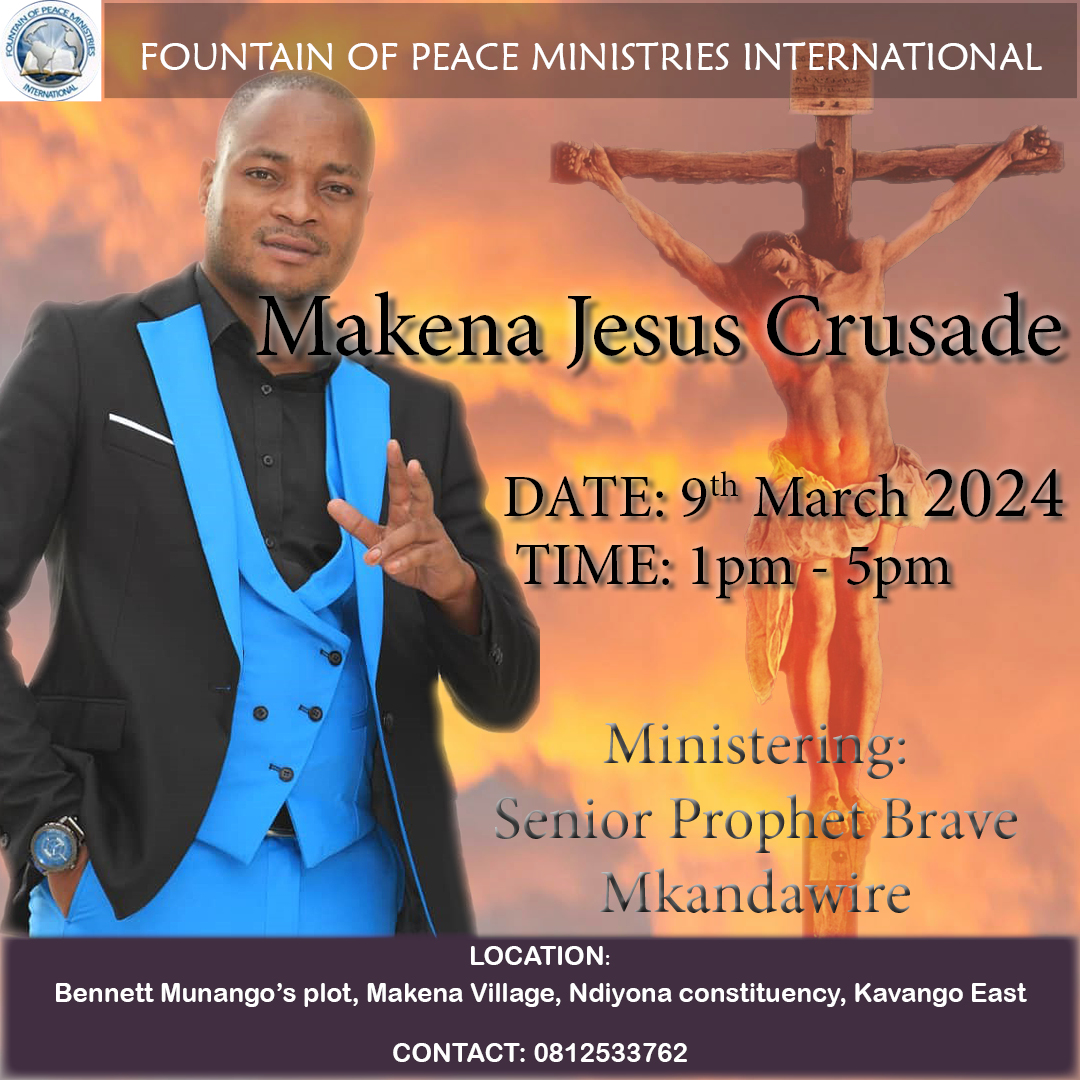 Makena Jesus Crusade online